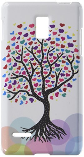 MYBAT LGP769HPCIM682NP Compact and Durable Protective Cover for LG Optimus L9 P769 - 1 Pack - Retail Packaging - Love Tree