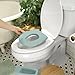 Ingenuity My Size Potty Pro in Green, Infant Potty Training Toilet, Lifelike Flushing Sound, for Ages 18 Months, Up to 50 Pounds