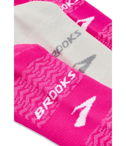 Image of Brooks Run-In No Show Socks, Athletic Running Socks, Comfort Fit, 3-Pack