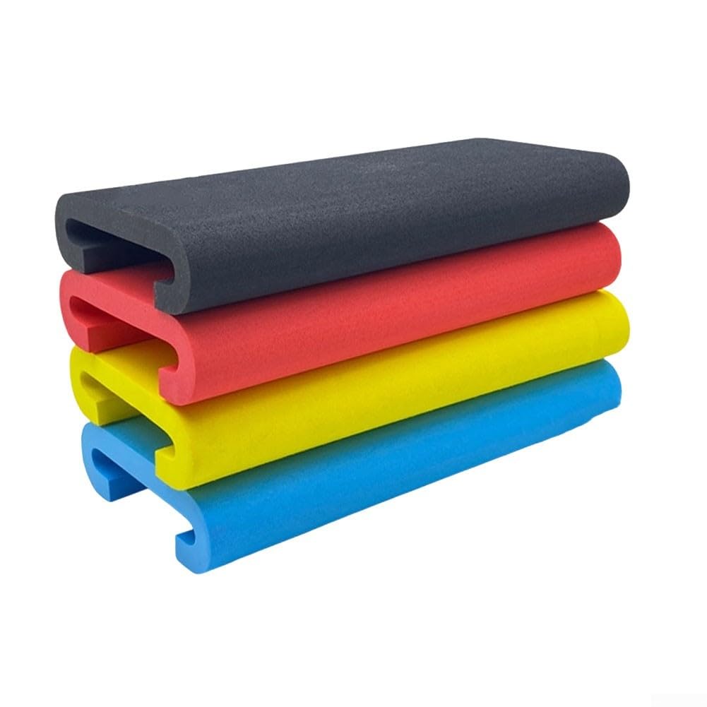 Confezione da 5 cuscini in schiuma EVA a forma di U per canoa Dragon Boat per KAYAK, antiscivolo, impermeabili, con supporto lombare, assortiti (blu)