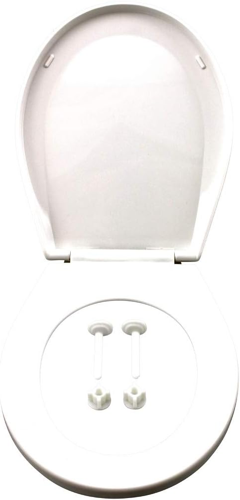 Renovators Supply Manufacturing Toddler Potty Training Seat 12.25 In. X 10.25 In. Round White Plastic Toilet Seat For Children Pack Of 4