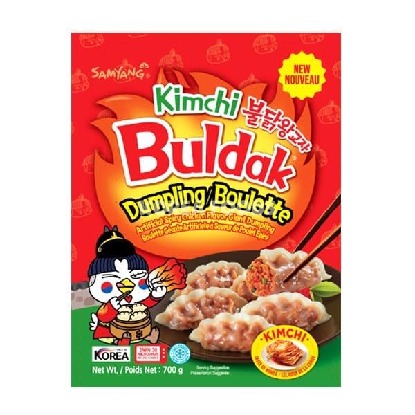 NEW Buldak Dumplings KimchiInspired Artifical Spicy