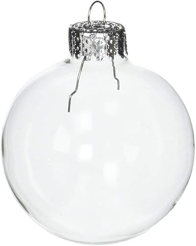 Miniatura 1 de Decoración de adorno pintable, bolas de globo de plástico transparente para colgar de 4 pulgadas, redondas, Feliz Navidad, Año Nuevo, boda,