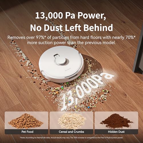 Image of NARWAL Freo X20 Plus Robot Vacuum and Mop, 7-Week Dust Storage, Zero Tangles, 13000Pa Suction, Mopping, Tri-Laser Obstacle Avoidance, LiDAR Navigation, Multi-Floor Mapping and App Control - 2026
