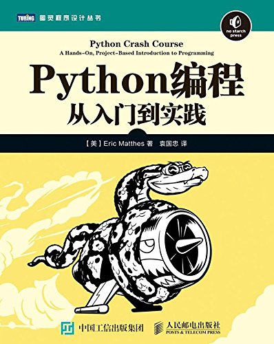 Python编程 从入门到实践 (图灵程序设计丛书)【常年排名美亚及国内亚马逊编程入门类榜首，豆瓣评分9.1，帮助零基础读者迅速掌握Python编程，开发实际项目！】 (Chinese Edition)      Kindle Edition