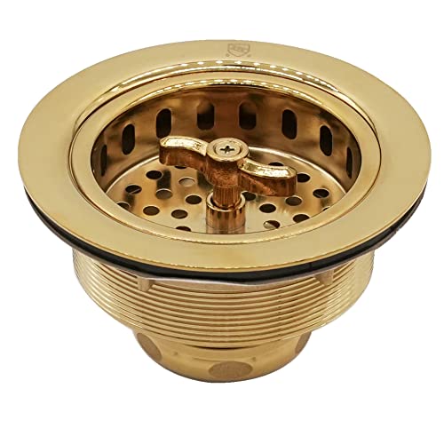 Colador de cocina grande estilo Tuerca de Ala Westbrass