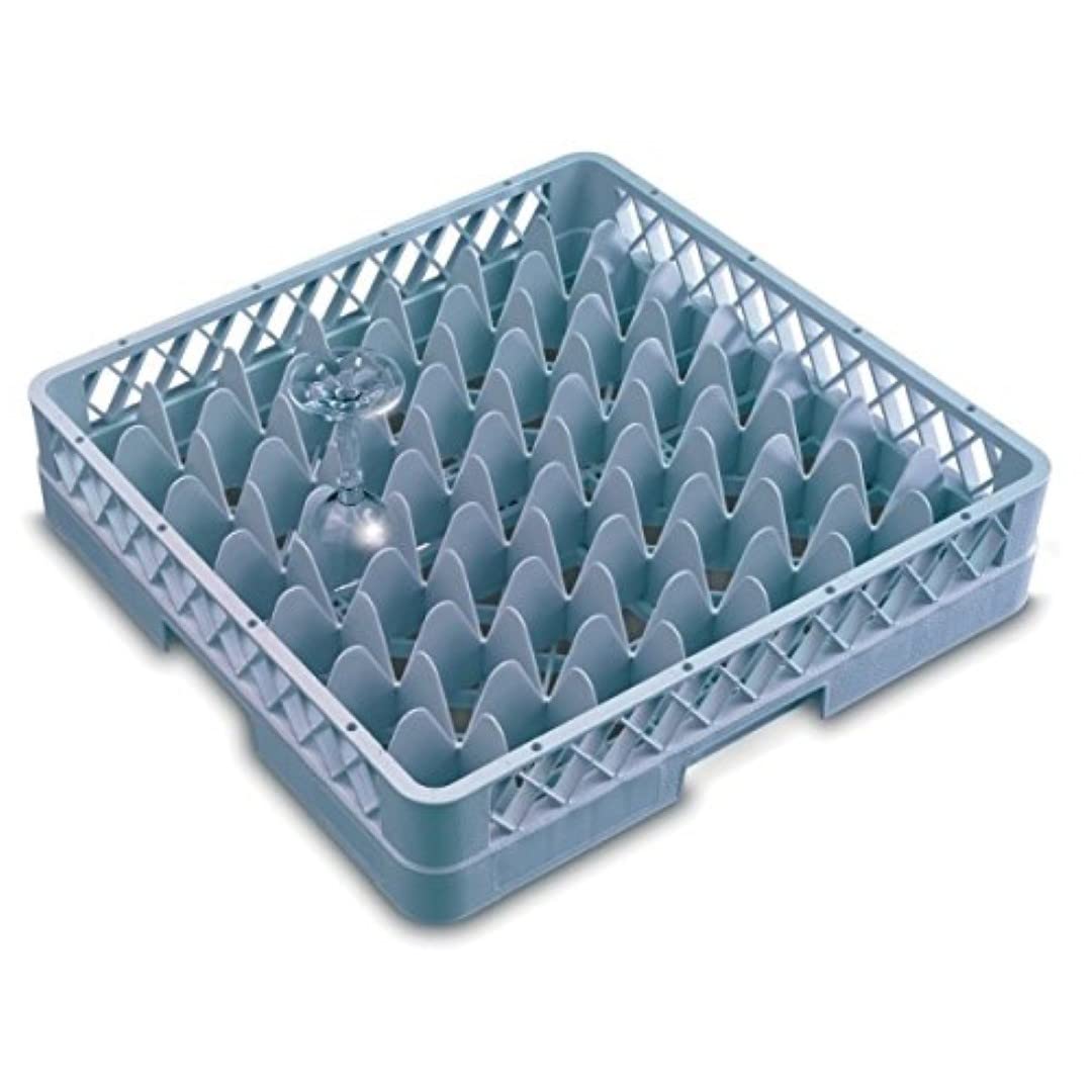 Genware NEV-GR49-1 Glass Rack, 49 Comp With 1 Extender