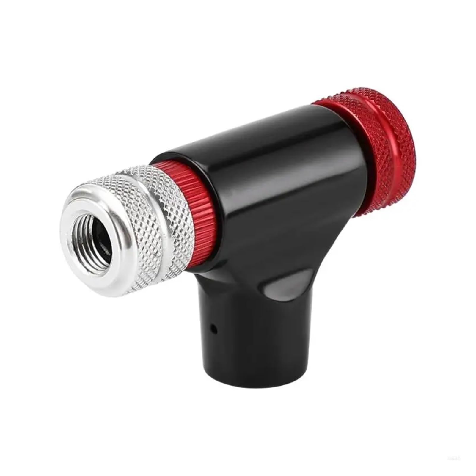 Dymkie Black Bicycles Fast Inflation Valves Inflator Head Bike Inflation Valves Head Knob(Black)