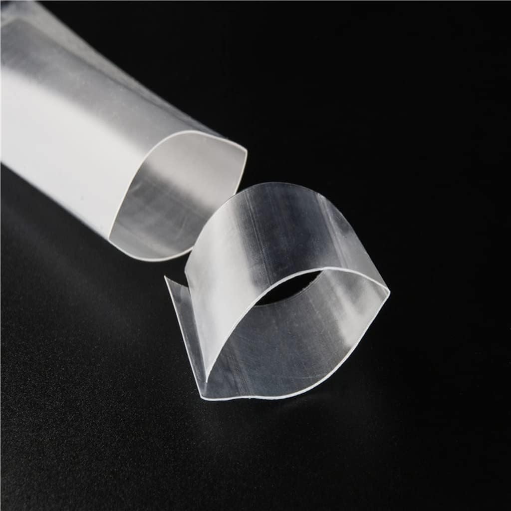 Tubo termorretráctil Kit de Envoltura Cable termorretráctil Transparente 10 Metros, 1 Unidad, 2:1, for Accesorios cableado(25mmx10meters)