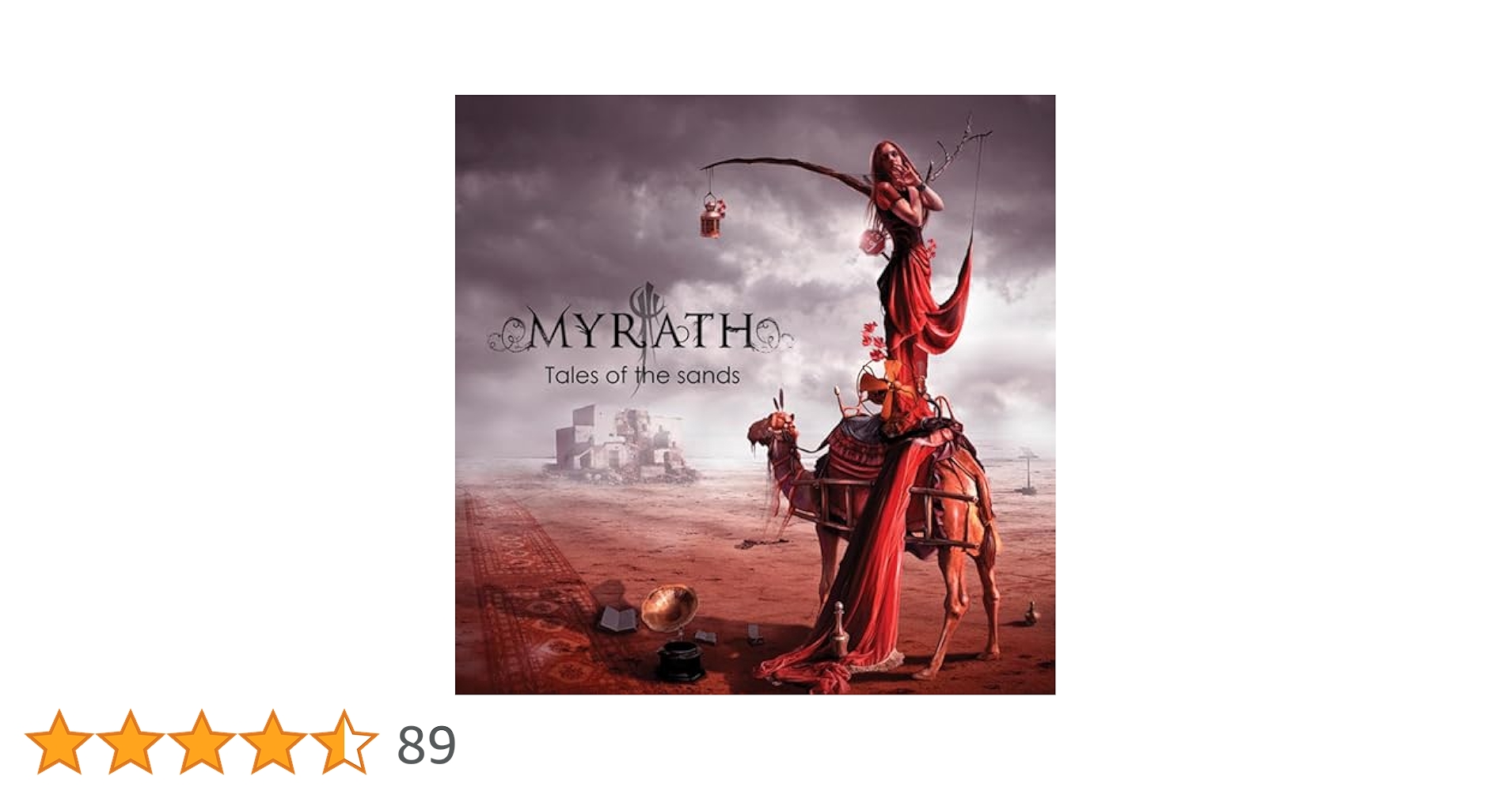 (CD)Tales of the Sands／Myrath Myrath – Tales Of The Sands CD (2011,Nightmare Records) +