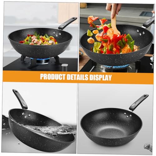 Sartén Wok de Piedra Maifan Antiadherente para Cocina miniatura 4
