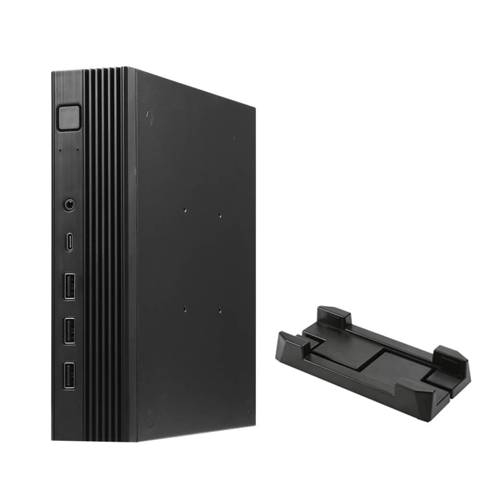 TX06 Desktop Small ITX Case Supporta schede madri DCIN sottili Risparmio spazio con raffreddamento velocità Compatibilità con montaggio