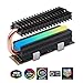 EZDIY-FAB M.2 Dissipatore di Calore con Heatpipe,5V 3-Pin ARGB SATA NVMe NGFF M.2 Dissipatore di Calore SSD Cooler per 2280 M.2 SSD,con Thermal Pad (SSD Non Incluso)