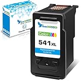【Contenido del paquete】: Paquete de 1 refabricados para cartuchos de tinta CANON 541XL (1 TRI-COLOR)