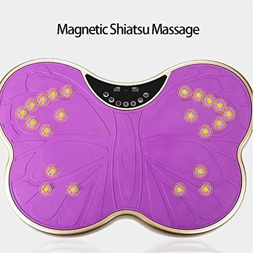 Image of Vibration Plate Exercise Machine Full Body Fitness Platform for Weight Loss w /Resistance Bands Remote Control 99 Levels Home Gym Equipment Workout Machine