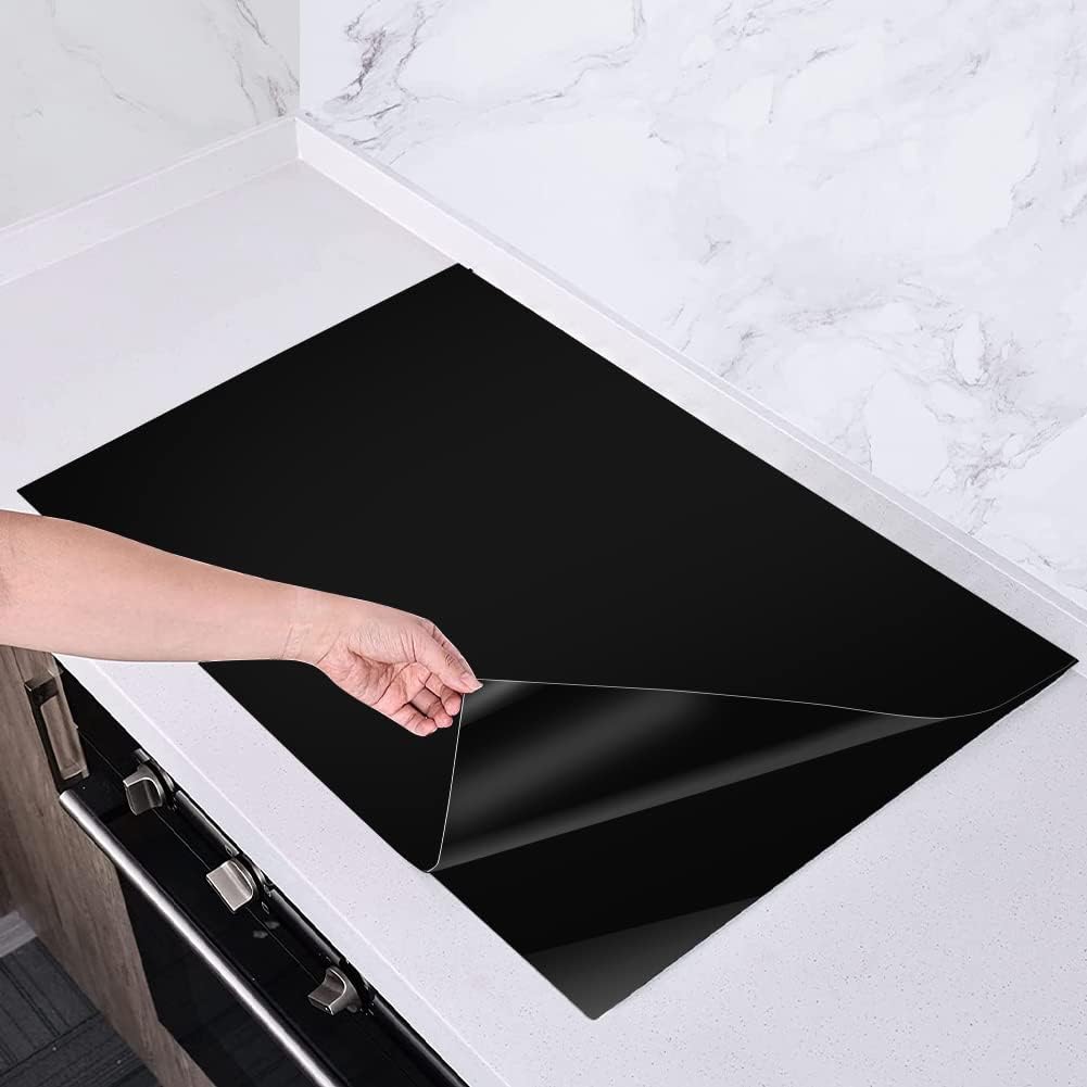 Silicone Induction Hob Protector Mat Large Heat Resistant Heating Pad Magnetic Cover for Cooktop and Ceramic Hob