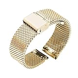 rwcccrw 18mm 20mm 22mm 24mm cinturino universale cinturino a sgancio rapido cinturino in acciaio inossidabile cinturino da polso braccialetto nero braccialetto