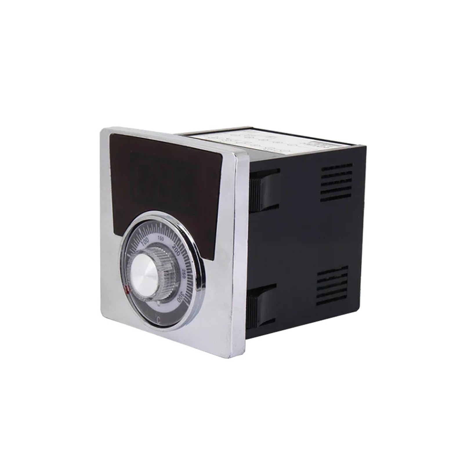 temperaturregler K-Typ Elektronischer Thermostatknopf Thermostat Spezielles Temperaturkontrollmessgerät for Backofen 72 * 72 mm(K Type Relay 30A)