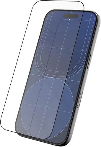 RhinoShield Tempered Glass for iPhone 17 Pro/iPhone 17/16 Pro | 9H Hardness, High Transparency, Impact and Scratch Resistant, Anti-blue Light, Installation Tool Included, Screen Protector