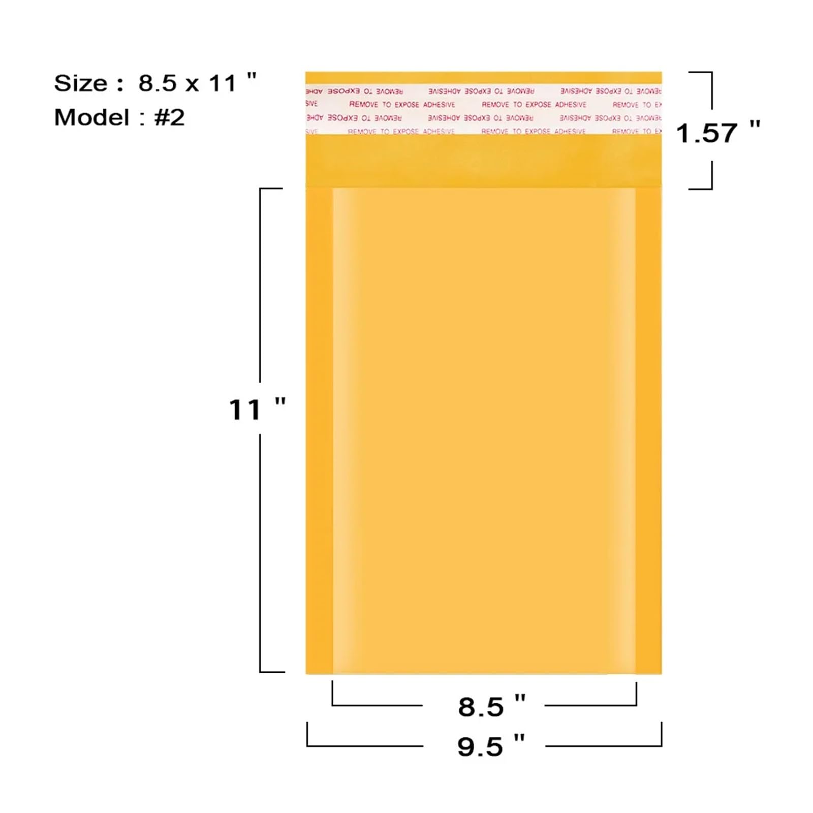 piccola borsa per la spedizione 100 buste imbottite in carta kraft con bolle d'aria