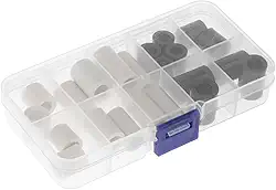 22 Peças de Ponteiras para Tacos de Bilhar/sinuca, Pontas de Taco Profissionais Resistentes, Acessórios de Bilhar, Substituição Direta para Pontas de