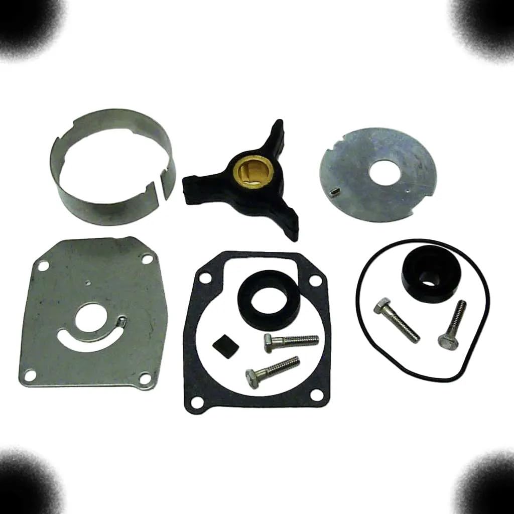 TM NEXDYNAMI 18-3394 Water Pump Kit Compatible with Sierra Johnson/Evinrude Without Housing for Outboard Moto