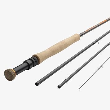 Redington Strike II Euronymph Fly Fishing Rod مع أنبوب متوسط الحركة السريعة 4 قطع