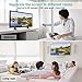 HDMI Splitter 1 in 2 Out - Techole 4K Aluminum Ver1.4 HDCP, Powered HDMI Splitter Supports 3D 4K@30HZ Full HD1080P for Xbox PS4 PS3 Fire Stick Roku Blu-Ray Player Apple TV HDTV - Cable Included, Grey