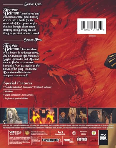 Image of Castlevania Seasons 1&2 (BD) [Blu-ray]
