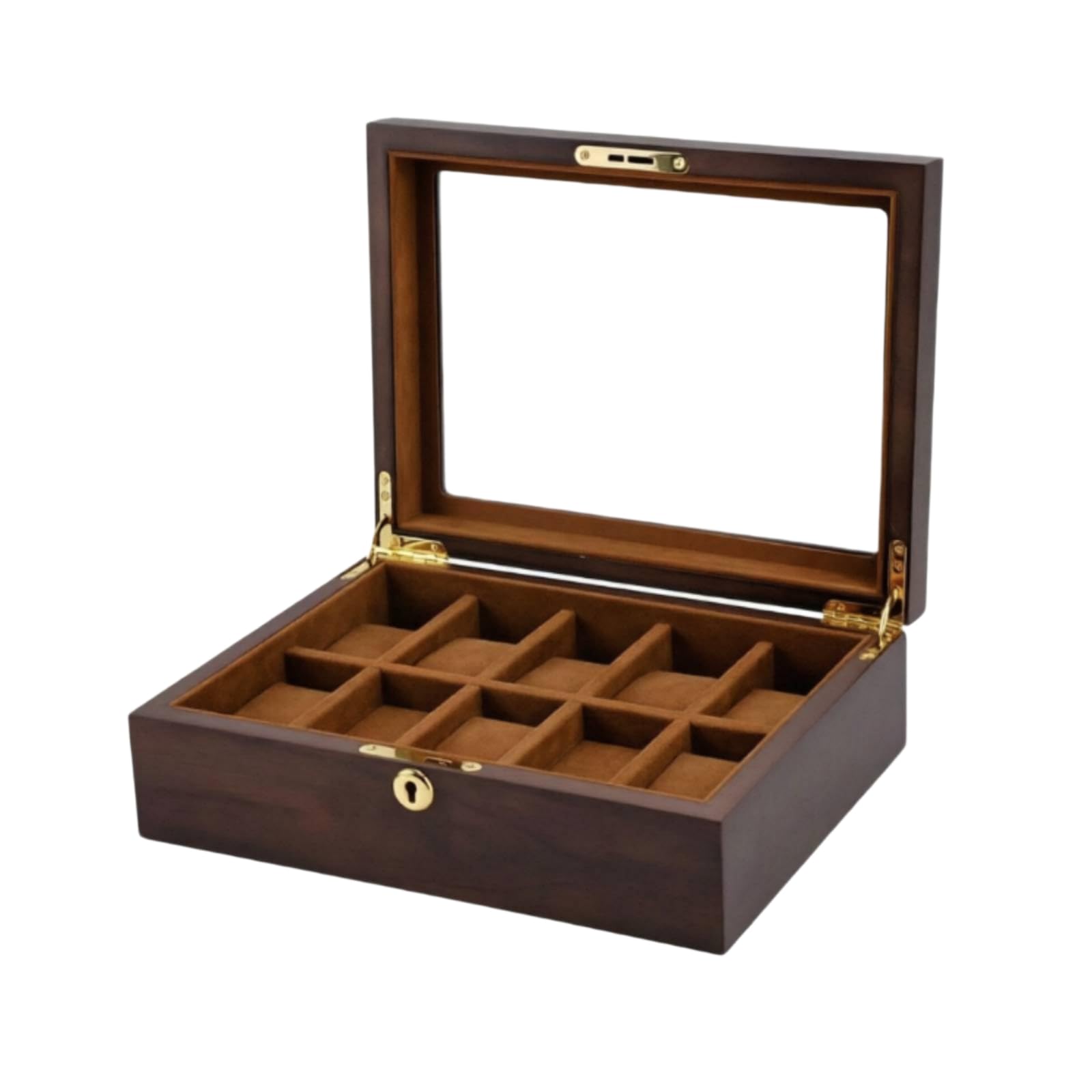 Estuche para Relojes Protector, 28,5 × 21,5 × 9 Cm 10 Relojes