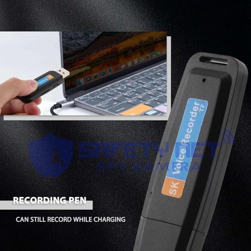 Image of Safety NET Digital Voice Recorder with 32 GB Supportable Micro SD /TF Card Slot | USB Flash Drive Audio Recorder