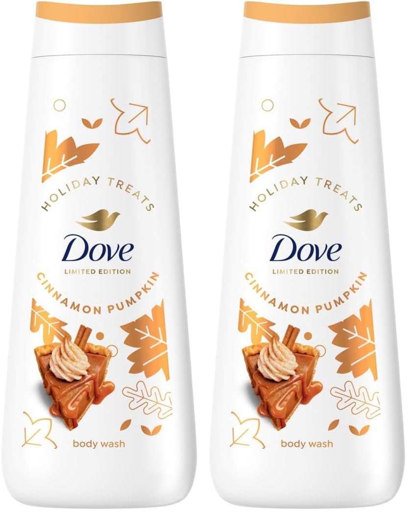 Dove 20 Ounce (Pack of 2) / Pumpkin Pie / 주황색. Body Washes