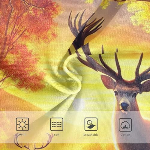 Cotton Toddler Underwear Floral Elegant Autumn Deer Cute Panties Girl Fancy Briefs Undies Kids 2t3