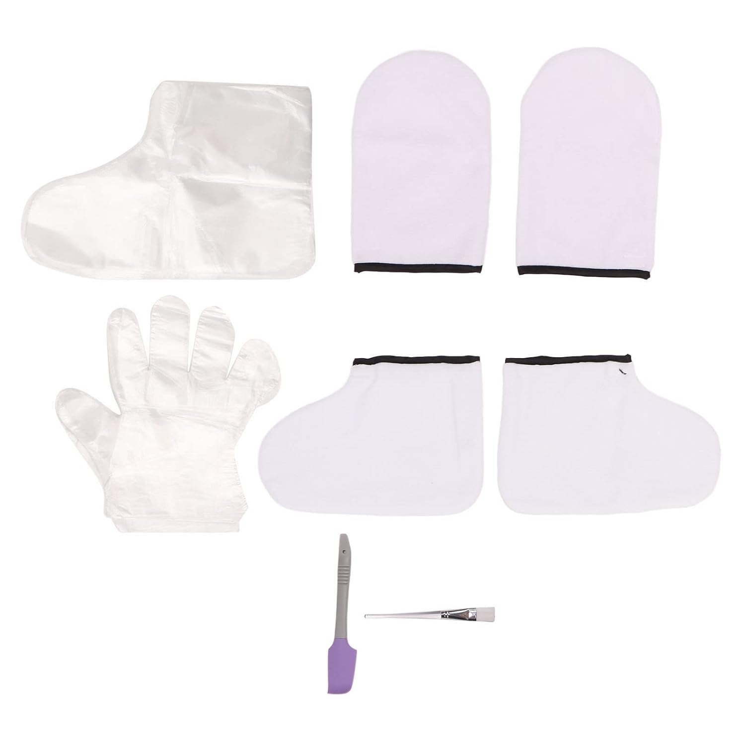 Sonew Wax Gloves Set 200pcs, Paraffin Bath Disposable