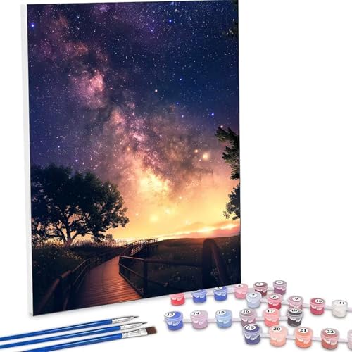 �������G ����, ���i �����h��G �L�b�g DIY ��l ���S�Ҍ��� �f�W�^�����G ��h�� Paint by Numbers for Adults �A�N�����y�C���g ���ʉ� �z�[�� �I�t�B�X���� �M�t�g ��H�| �|�p��h�� �G���� �C���e���A �Ǐ��� 50