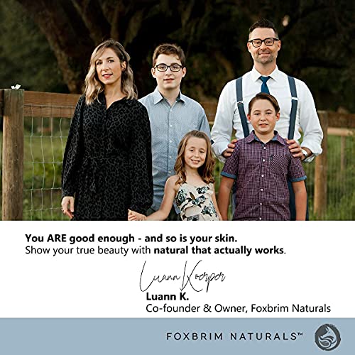 Foxbrim Naturals Coconut Milk & Honey Facial Cleanser With Organic Aloe Vera & Jojoba Oil - No Added Fragrance, Gentle & Hydrating Face Wash Gel For Sensitive To Dry Skin, 4Oz #TOP7