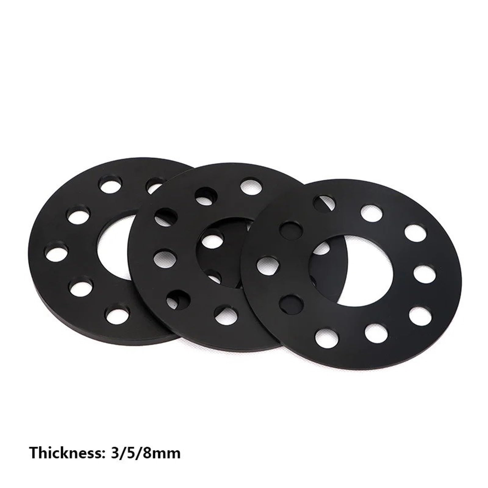 Adapter koła samochodowego spacer 2 sztuki 3/5/8/10/12/15mm dystansowy PCD 5x112 CB 66.5mm 5 końcówek garnitur dla Benz Universal Car(12mm)