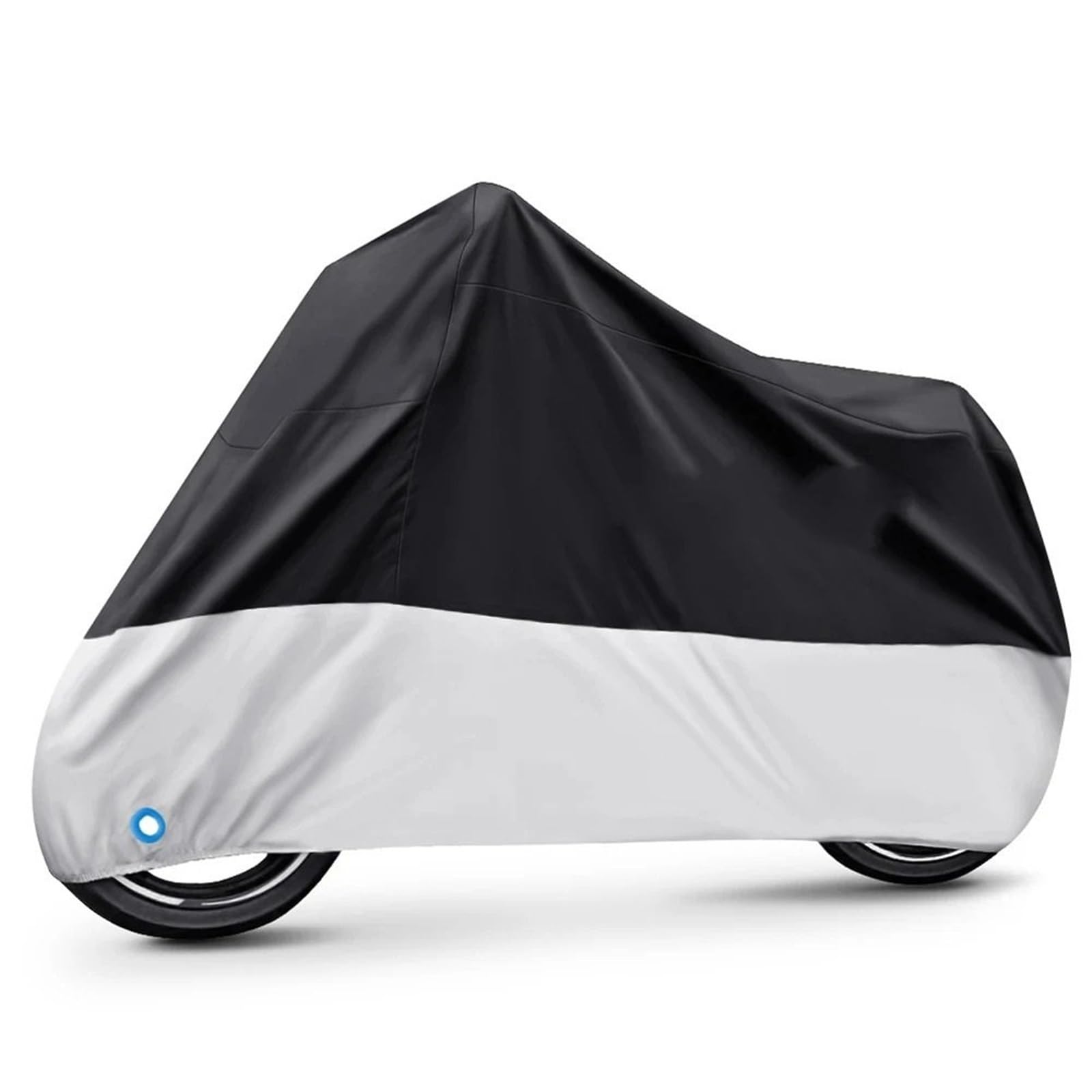 Funda para Moto Protector Cubierta Cubierta protectora de motocicleta con protección solar/nueva cubierta de motocicleta impermeable cubierta de lluvia para motocicleta a prueba de polvo(Silvery,4XL f