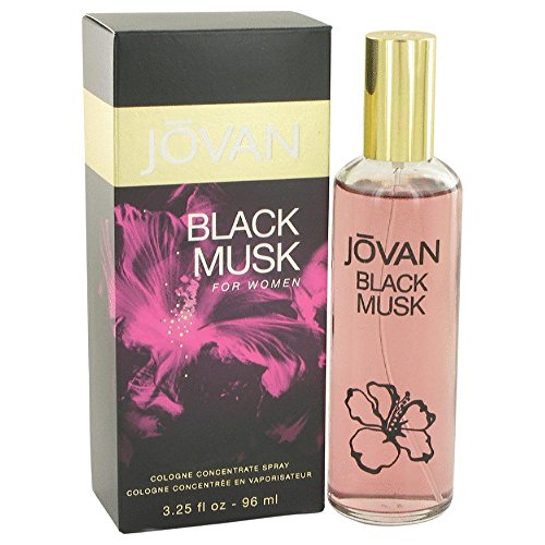 JOVAN BLACK MUSK by Jovan COLOGNE CONCENTRATE SPRAY 3.25 OZ for...