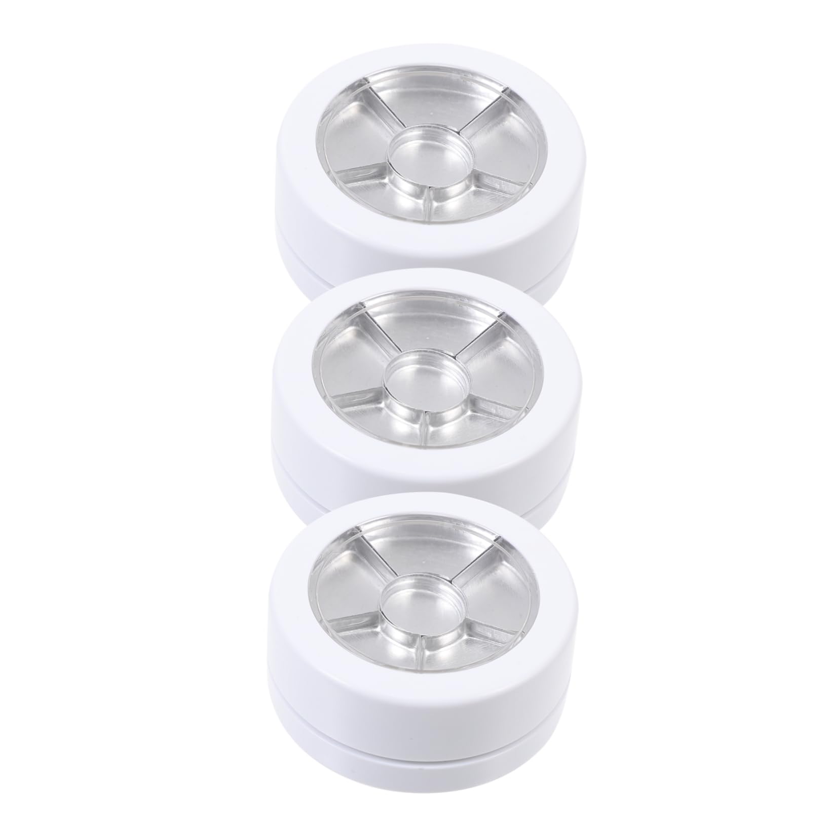 1set Dual Layer Cream Storage Sub Jars Leak Empty Sub Containers for Ointments and Lotions Convenient Makeup Jar