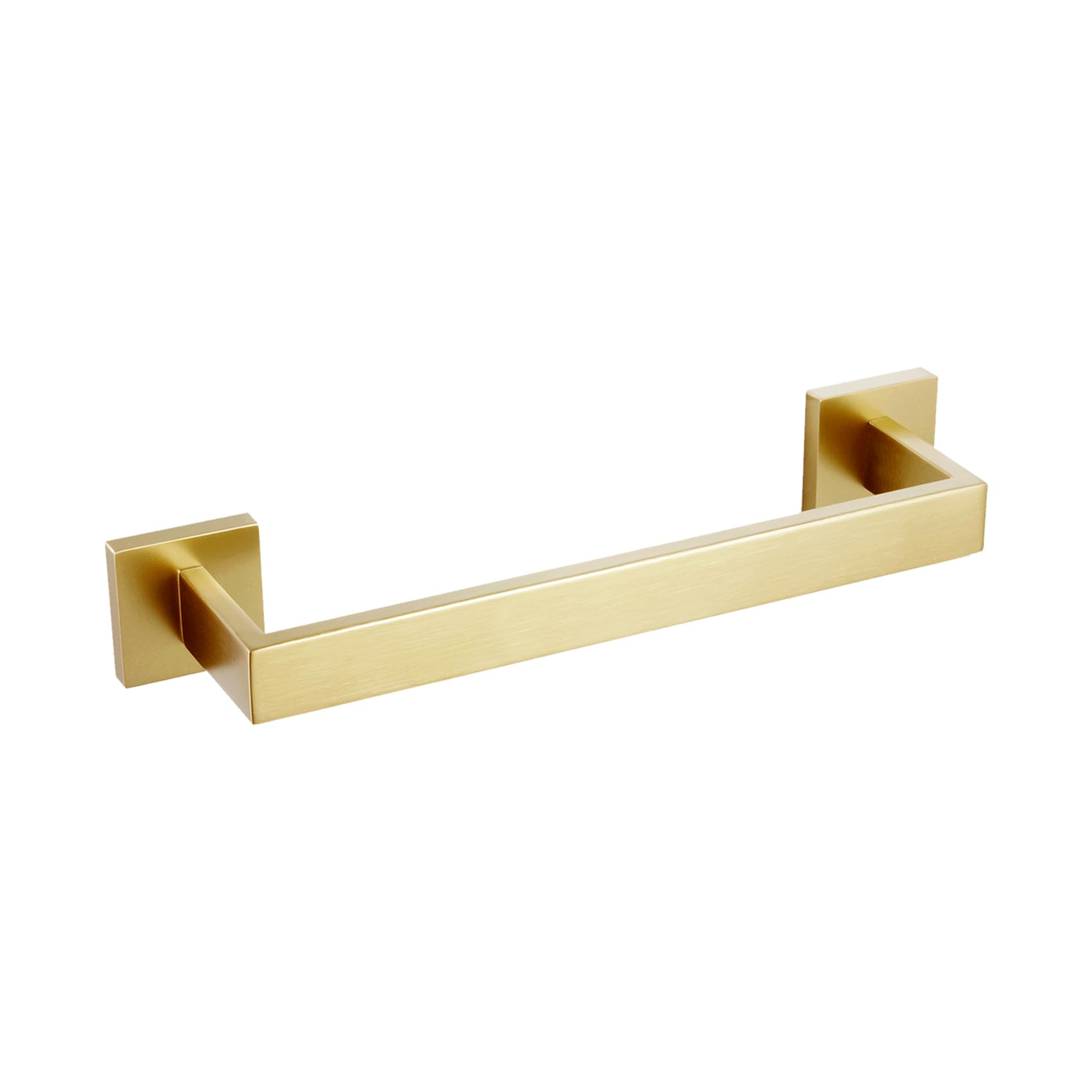 KOKOSIRI 12 Inch Hand Towel Holder Bath Towel Bar Kitchen Dish Cloths Hanger Stainless Steel Wall Mount, Brushed Gold, B4003BG-L12