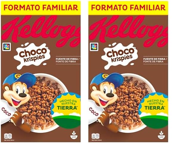Kellogg's Choco Krispies 600g (Paquete de 2)