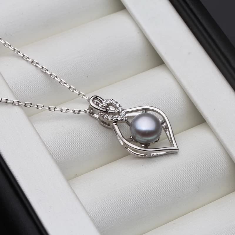 Collier perle authentique coeur d'eau douce naturel d'exception - 4