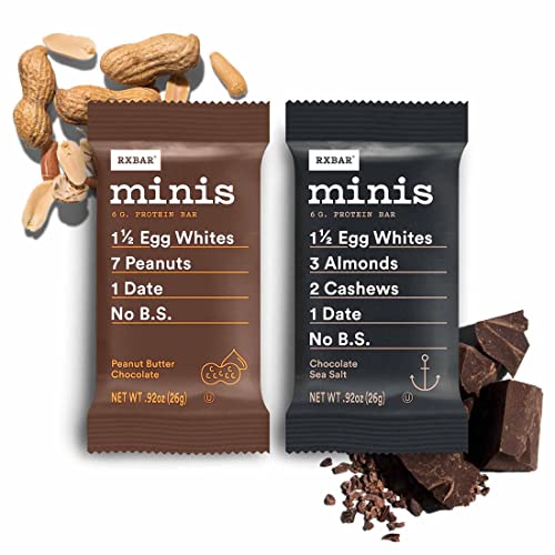 RXBAR Minis Protein Bars, 6g Protein, Gluten Free Snacks, Variety Pack (30 Bars) - Image 4