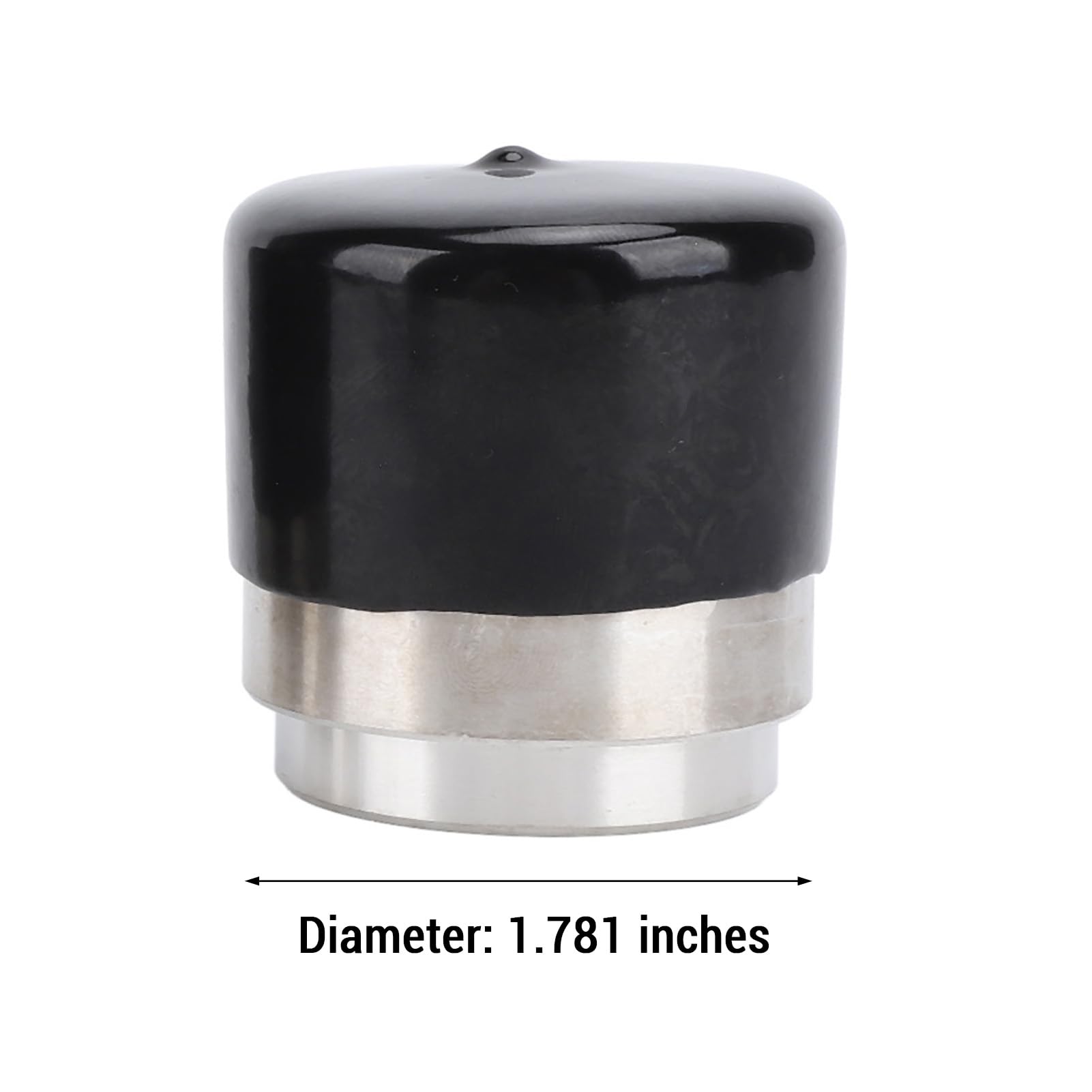 Tissting 2pcs Trailer Bearing Buddies, 1.78in/4.5cm Stainless Steel Boat Trailer Wheel Center Dust Cover Bearing Hub Protector with Protective Bras for Trailer Boat