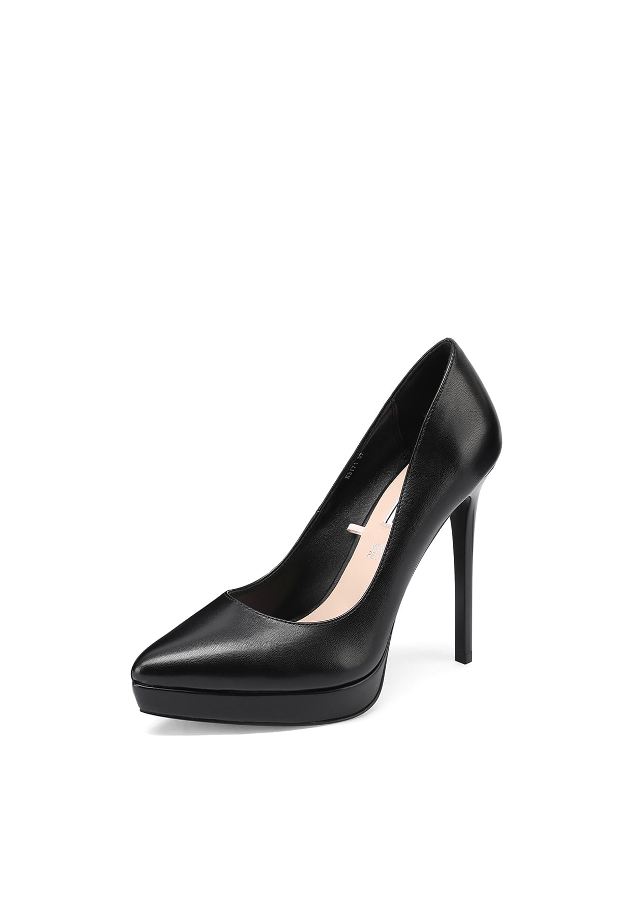 QUEEN HELENA Décolleté Donna con Tacco a Spillo e Plateau Scarpe Eleganti a Punta Chiusa Donna K3171