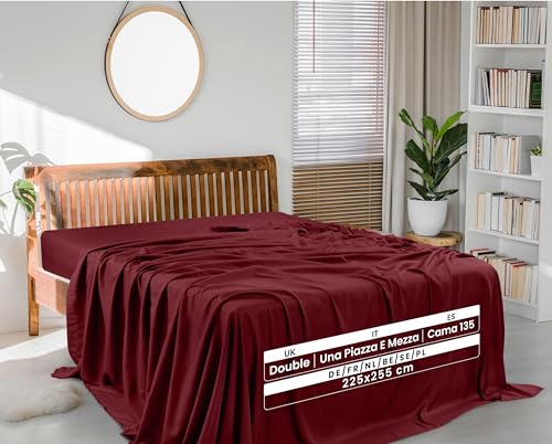 Utopia Bedding, Flat Sheet Double Size, OEKO-TEX Certified, Easy Care Soft Brushed Polyester, Microfiber Fabric, Wrinkle - Image 2