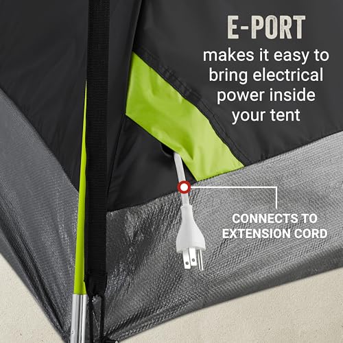 Image of Coleman Sundome Dark Room 4 /6 Person Tent, Blocks 90% of Sunlight to Keep Inside Cool, Weatherproof Tent with Rainfly Sets Up in Minutes