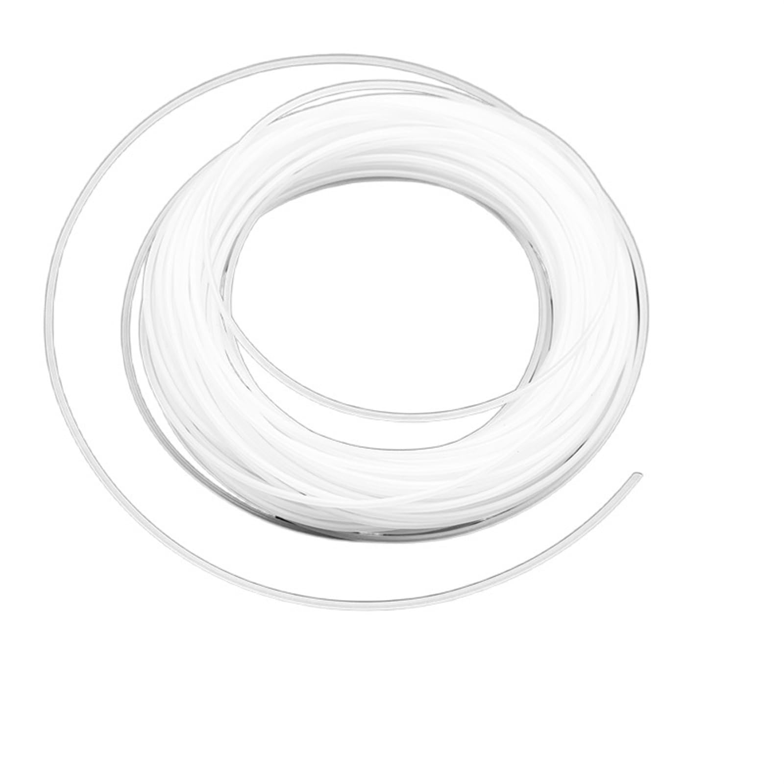 flexiable rubber Capillary Insulated Hose Rigid Pipe Temperature Corrosion Resistance 1 meter PTFE Tube ID 0.3mm 0.6mm 0.8mm 1mm 1.2mm 1.5mm 1.6mm 1.8mm drain elastic (Size : 1meter, Color : ID 2.8m