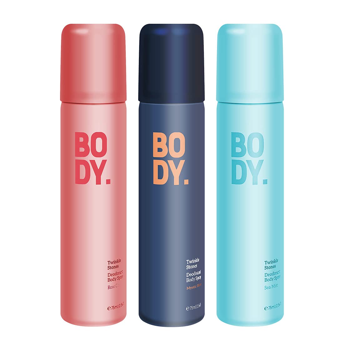 MINISO Body Spray, Long Lasting Deodorant For Unisex, Pack Of 3